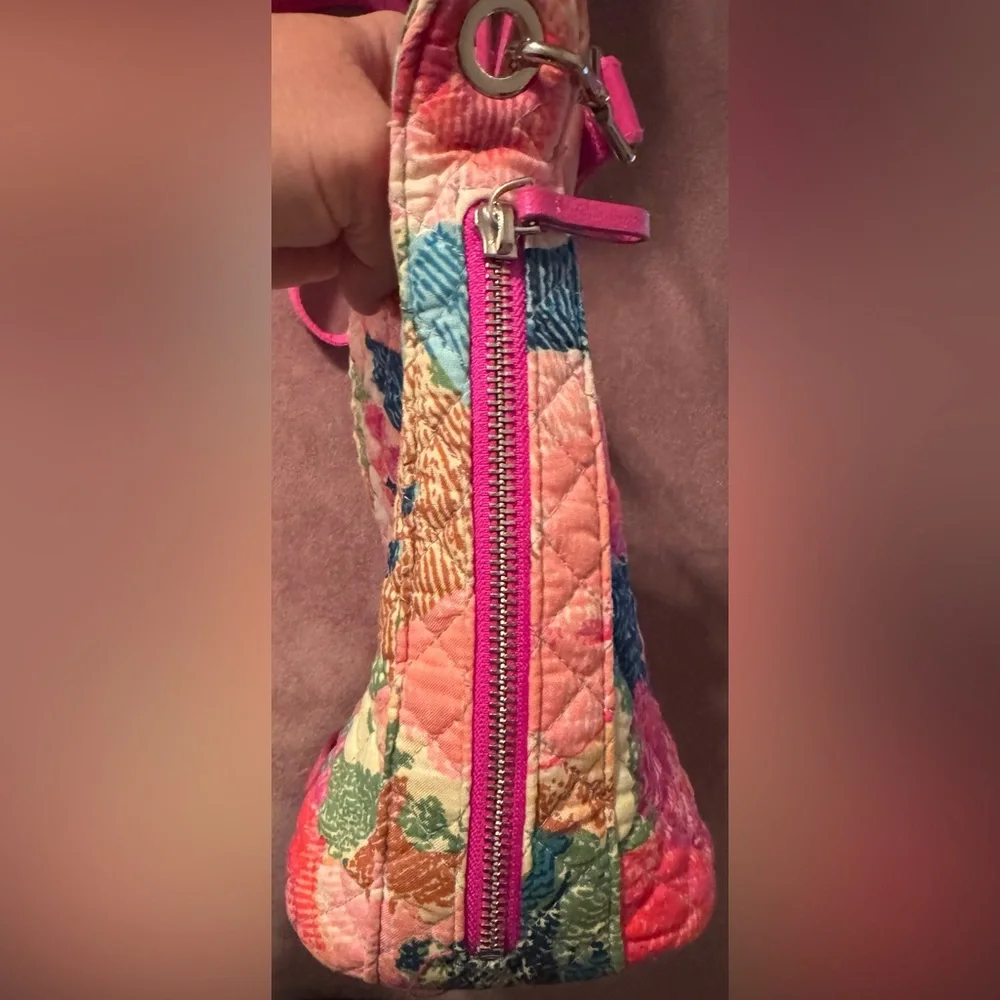 Vera Bradley Carson Floral Mini Hobo Crossbody Bag - Picture 10 of 16